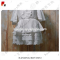 Wholesale new design blank white toddler dress